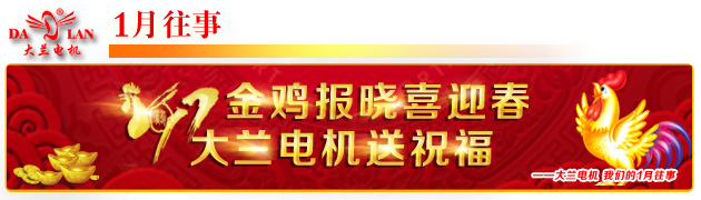 【1月往事】2017金雞報曉 大蘭電機送祝福